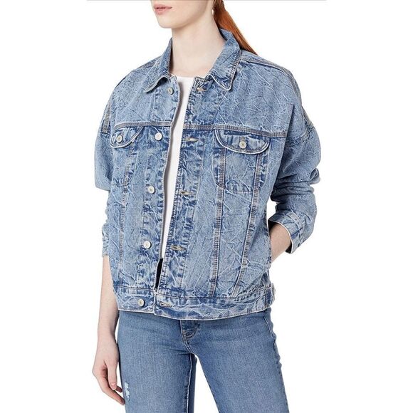 UNIONBAY Women’s Freeze Wash Denim Jacket Size Small - Picture 1 of 8